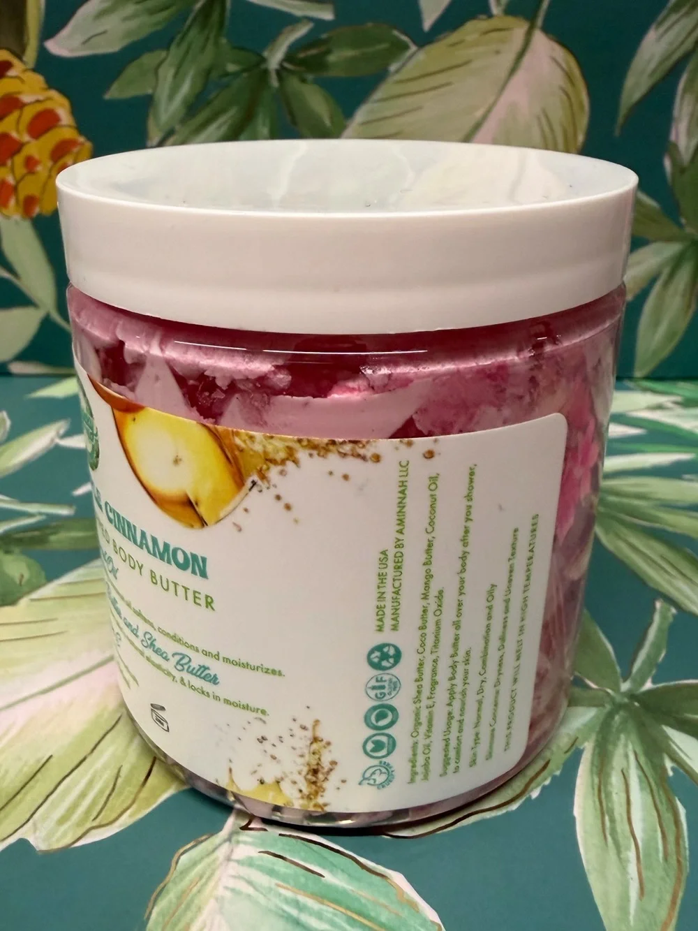 Aminnah x DillPicky Apple Cinnamon Whipped Body Butter 8oz NWT Rare
